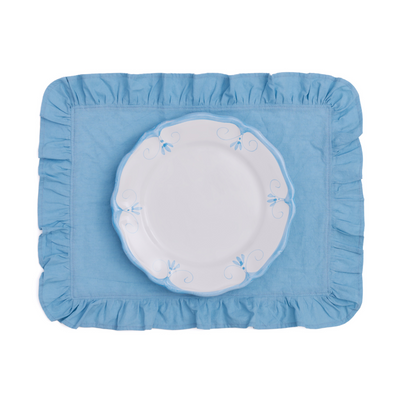 Tovaglietta Odette Rettangolare Azzurra