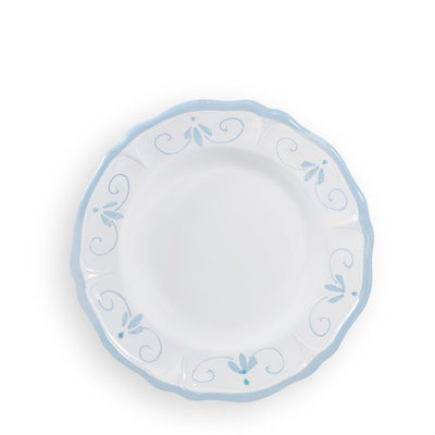Piatto Fondo Primula Azzurro